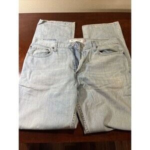 Levis 550 Silver Tab Adult Jeans Medium Wash Denim Leg Size 42X32 Men